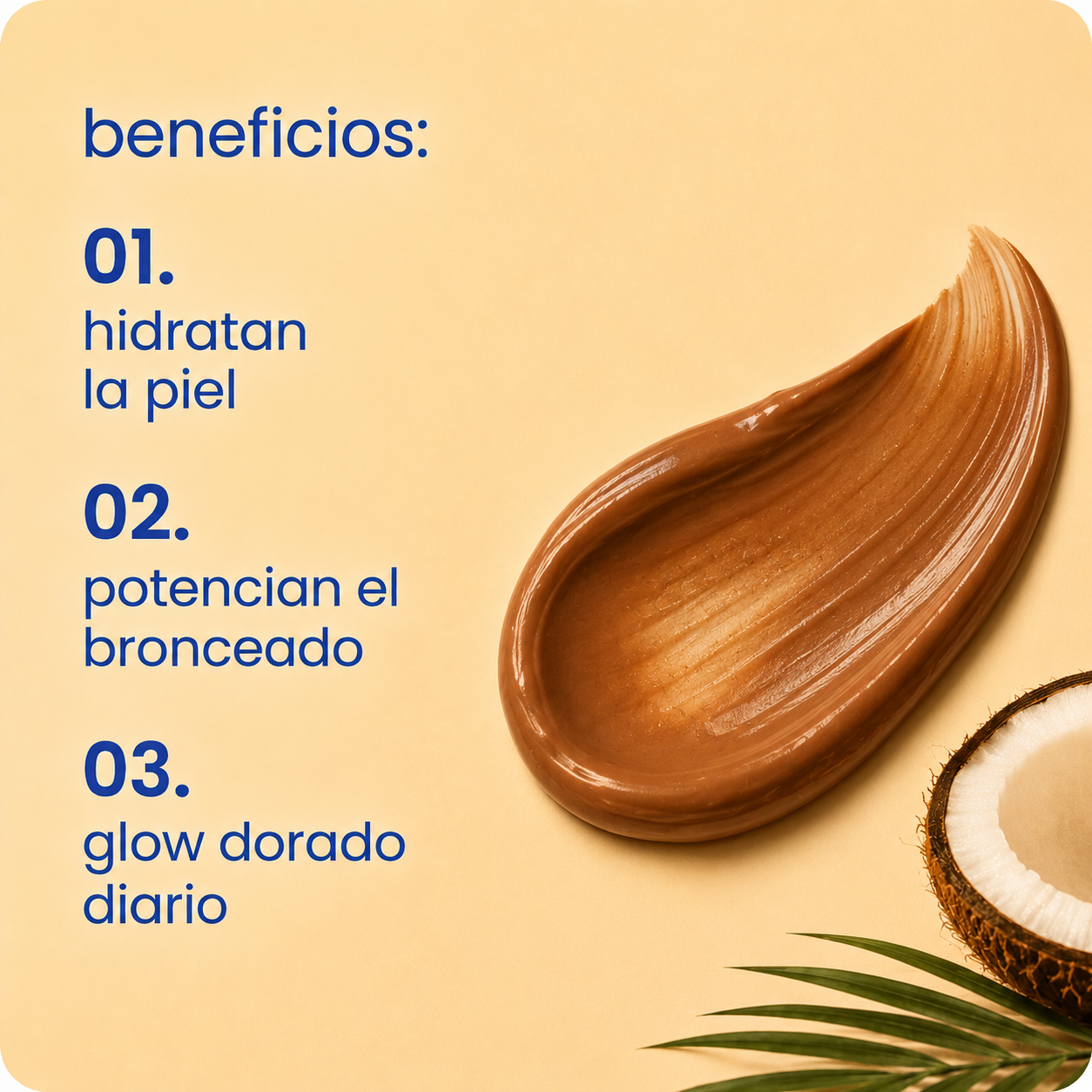 crema bronceadora - resultados desde el primer uso